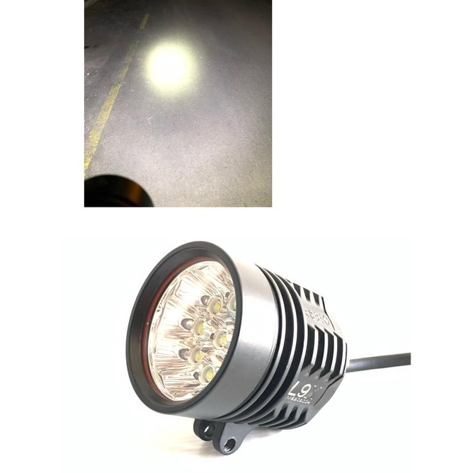 Lampu Tembak Sorot Led L9X Cree 9 Mata Waterproof