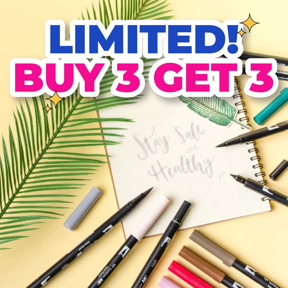 

➶Diskon Promo❂ Tombow ABT Dual Brush Pen 108 Bright Color & Pastel Color [CREATIV] B87 ✴