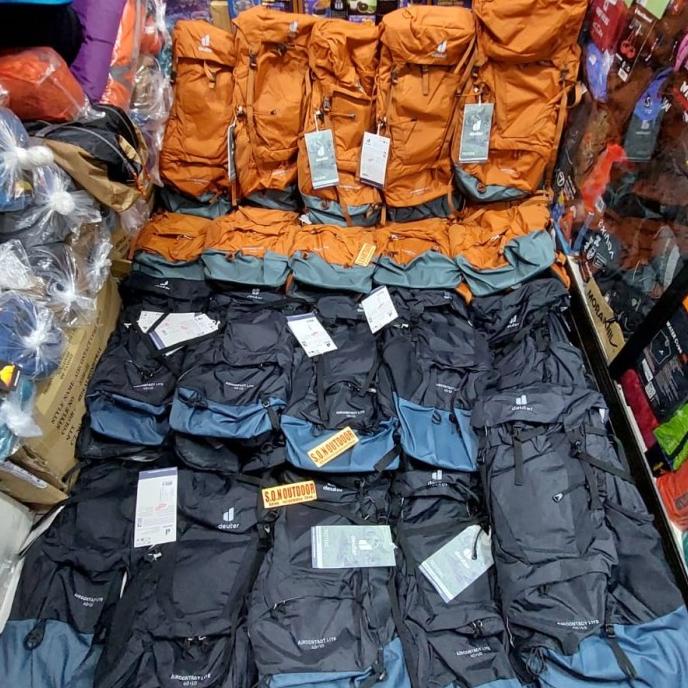 DISC DISCOUNT DEUTER AIRCONTACT LITE 40 + 10 ORIGINAL 40+10 CARIER 50L