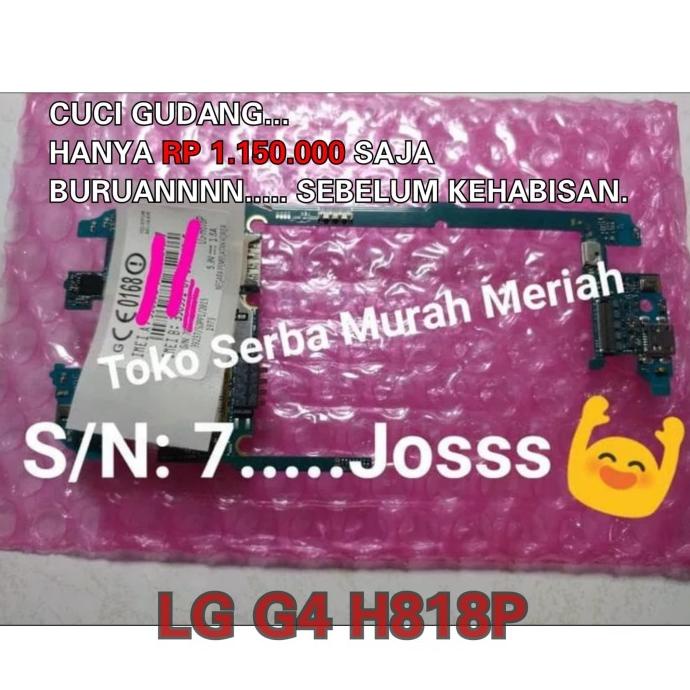Sale Mesin Lg G4 New S/N 7Xx Termurah