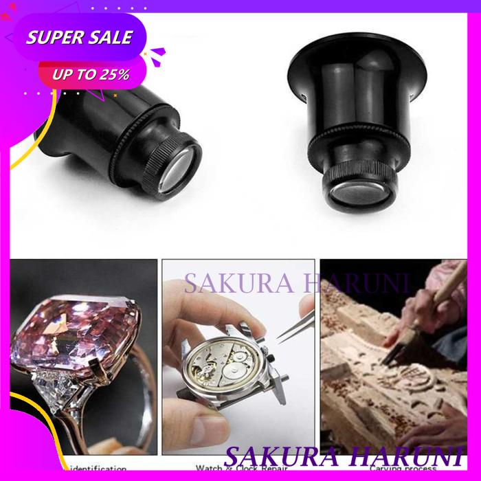 

KACA PEMBESAR LUP MAGNIFIER JAM TANGAN PERHIASAN 20X 22MM - MG1 PODUK BAHAN BERKUALITAS !!