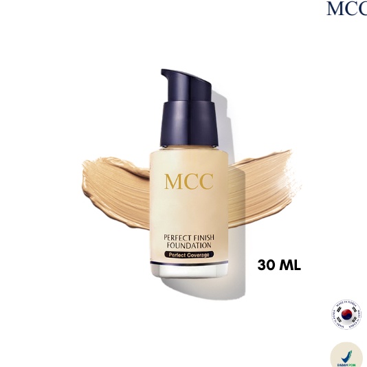 Stok Banyak MCC | Perfect Finish Foundation 30 ML - Foundation Anti Oksidasi - Non Oxidize