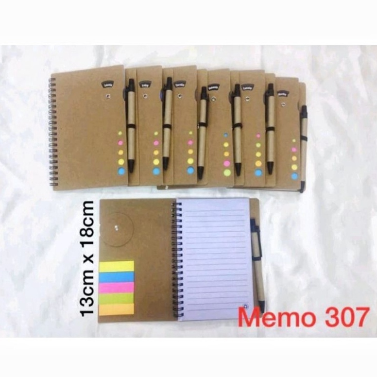 

[CODE BARANG 741TES] memo 307 / memo barang promosi / memo buku kecil / memi sticky note / memo souvenir / memo agenda Musim Promo