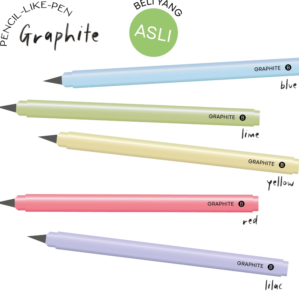 

☆Super Sale✧ Paperie Lab - Graphite Pencil like Pen G72 ❃