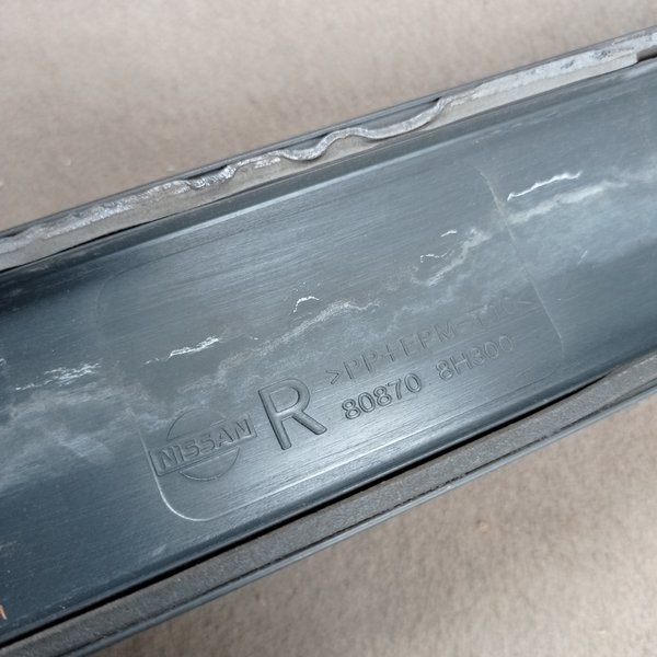 Lis List Body Pintu Samping Xtrail X-Trail T30 Bagian Depan Kanan R Original Copotan #Jamin Ok