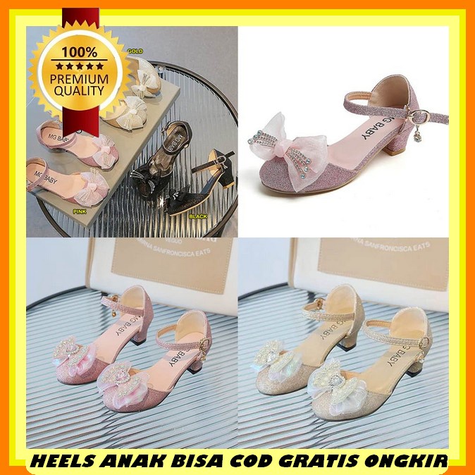 Hill Jinjit Hills Hak Tinggi Hils Korean Kekinian Sepatu Anak Perempuan Import Terbaru Korea 2023 Sa