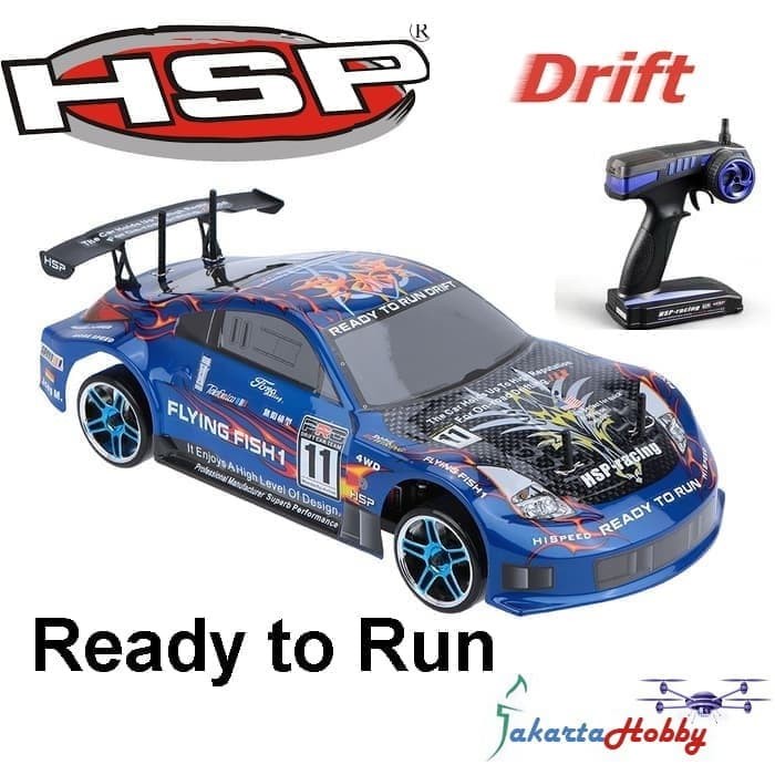 HSP Flying Fish 94123 RC Drift propo kelas hobby RTR