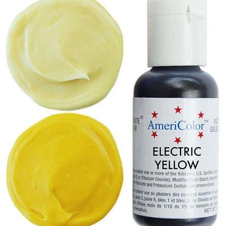 

{{{{}}] Americolor Softgel Paste - Electric Yellow pewarna kuning elektrik