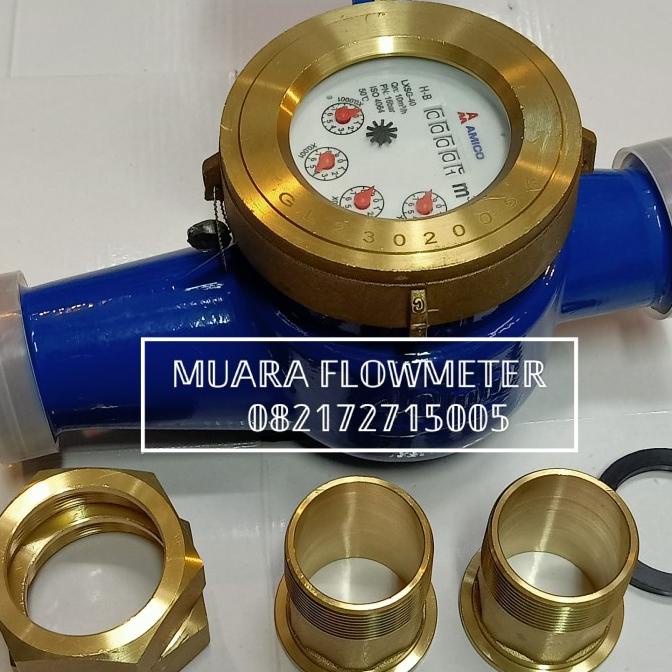 Flow Meter Amico 1.5" Dn 40 - Meteran Air Amico 1 1/2 Inch