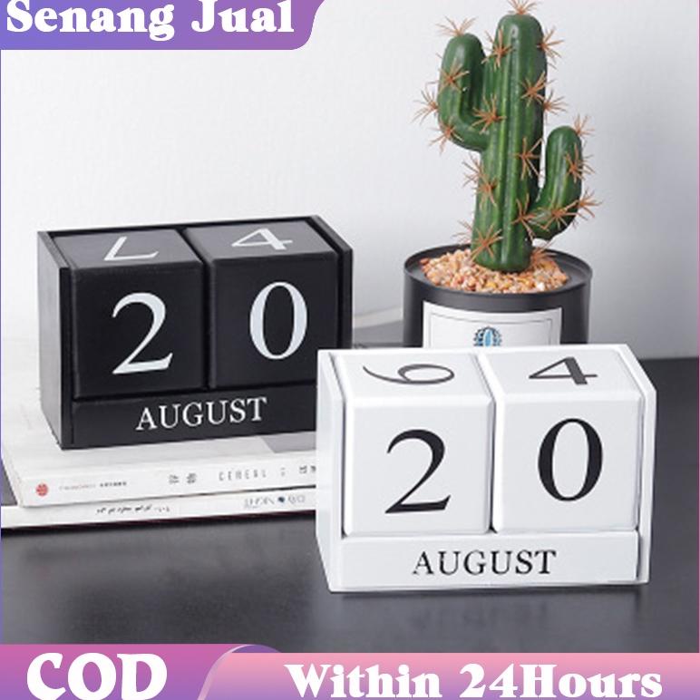 

Terbaik Kalender Abadi / Kayu Meja Custom Kalender Aesthetic Kreatif Desk Decoration Vyp