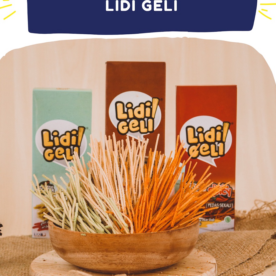 

☈➸❋✦ Lidi Geli | Mie Lidi Renyah dengan Bumbu Melimpah Baru