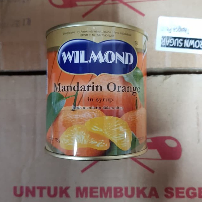 

Model Baru WILMOND mandarin Orange / jeruk kaleng buah kupas 312 gram