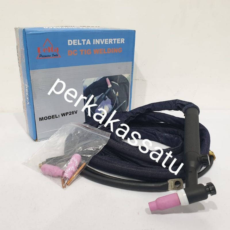 TANG STANG LAS ARGON TIG TORCH WP26V WP 26 V WP26 DELTA