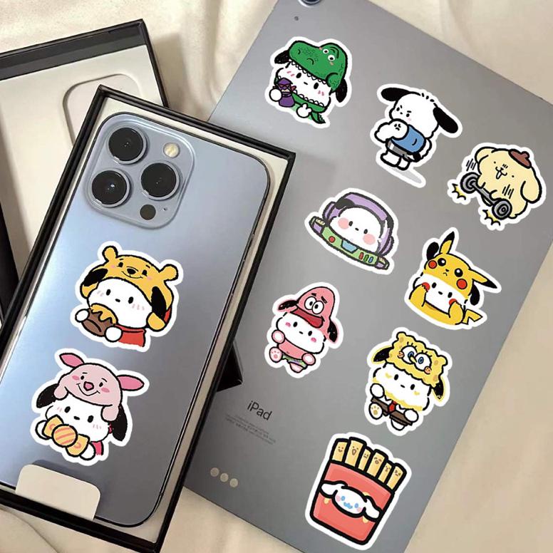 

Murah 60Pcs Sticker Waterproof Tumblr Viral Anime Karakter Genshin Kri