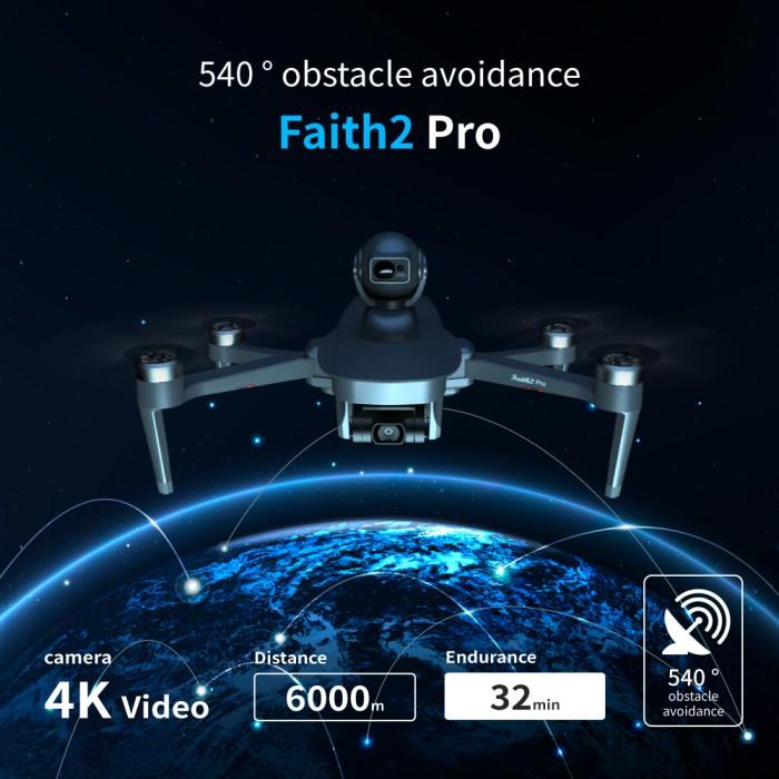 TERLARIS - C-FLY CFLY FAITH 2 PRO GPS 6KM WIFI FPV DRONE WITH 3-AXIS GIMBAL 4K