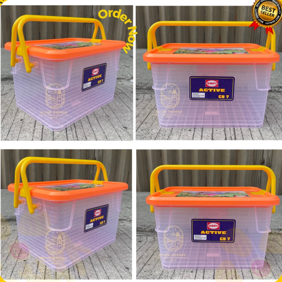 Ready LLp SHINPO - ACTIVE 7 / CONTAINER BOX 7 LITER / CB 7 ✫ ★★★★