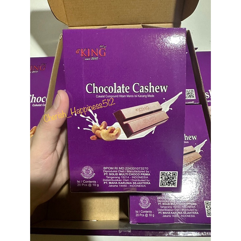 

1 Kotak Isi 4 Pa DKing Bonibol Bisco & Chocolate Cashew