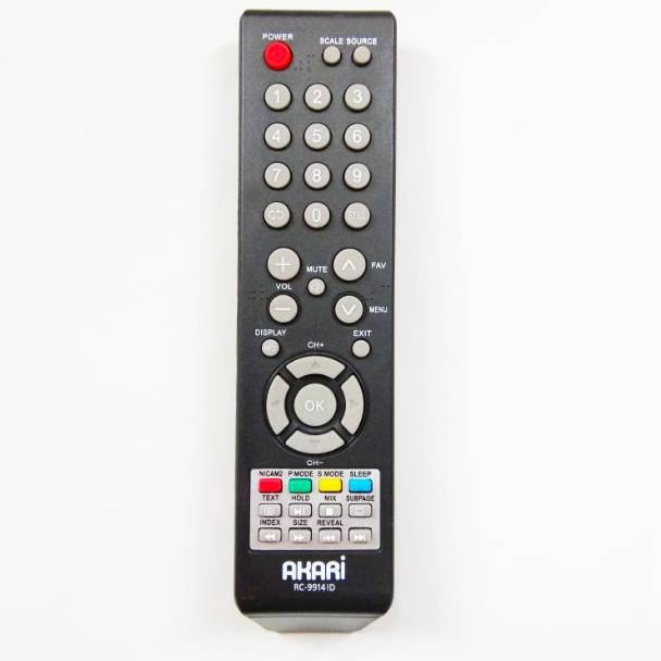 ms REMOT / REMOTE TV LCD / LED AKARI RC-9914ID GRADE ORIGINAL AKARI KIRANA / MAGNETO LE32V90 ✰ Best