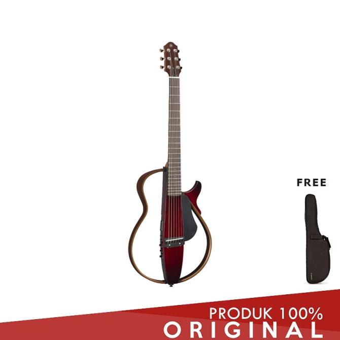 Yamaha Slg 200S Silent Gitar / Slg200S / Slg-200S - Crimson Red Burst Original