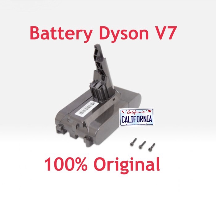 Baterai Dyson V7 Cordless Vacuum Cleaner Lithium ion Battery