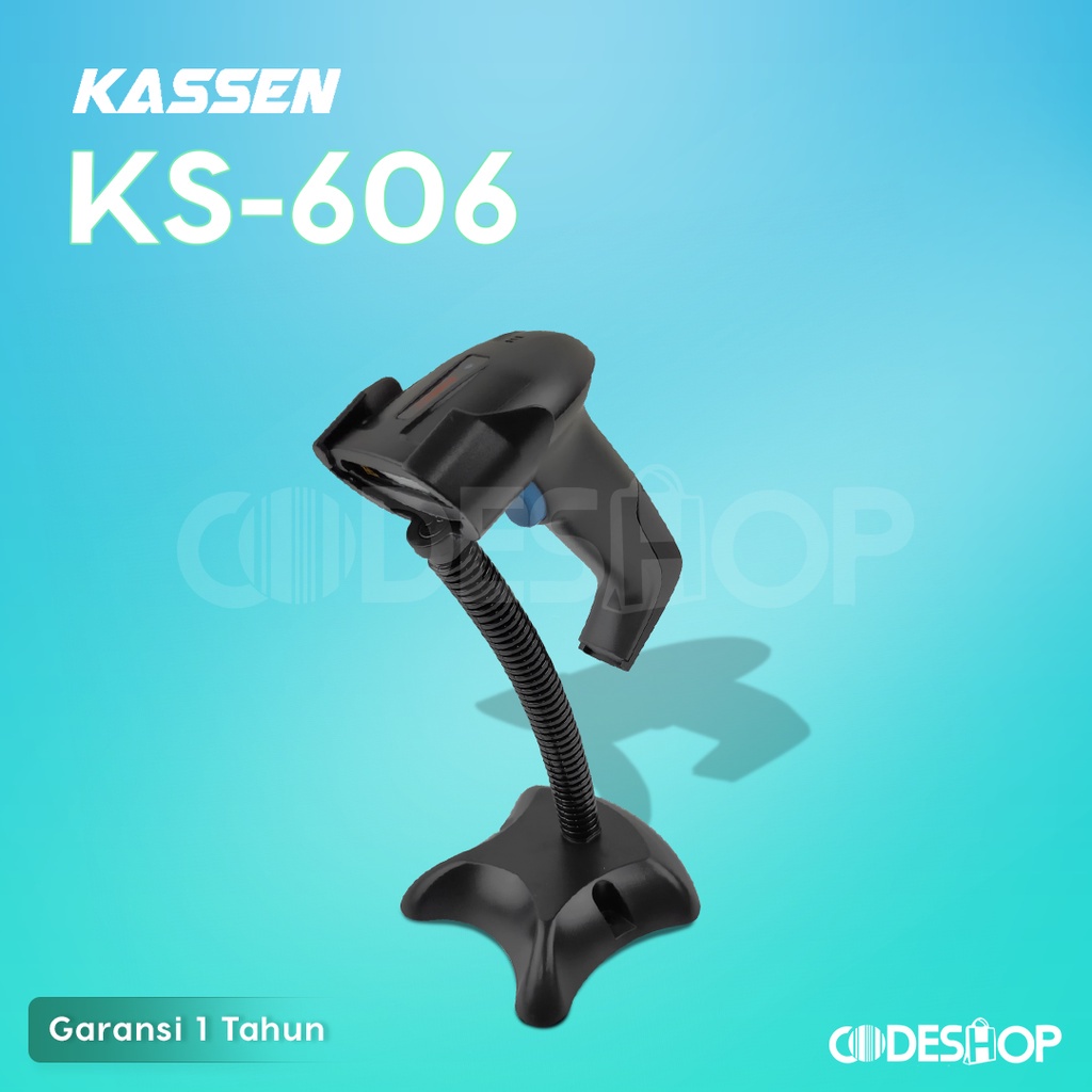 BLUETOOTH BARCODE SCANNER 2D | KASSEN KS-606 / KS606BT