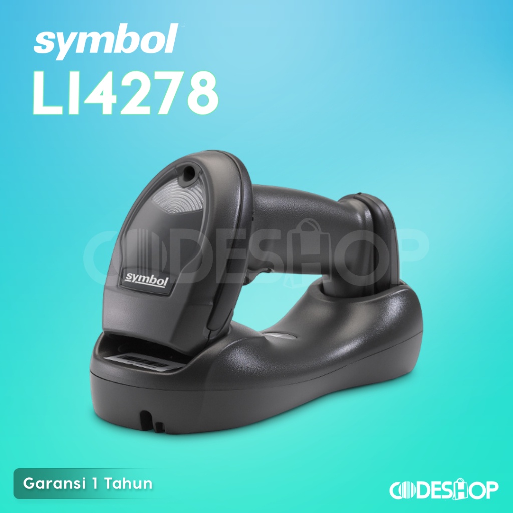 SCANNER ZEBRA MOTOROLLA SYMBOL LI4278 WIRELESS LI 4278 BARCODE