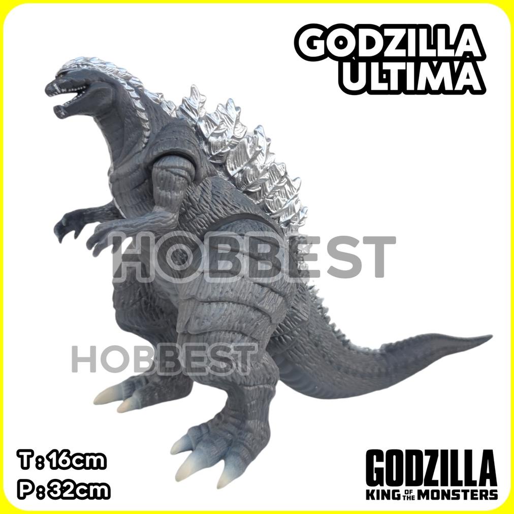 Terlaris Godzilla Ultima 16Cm Action Figure Miniatur Pajangan Mainan Anak Cowok Monster Gojira Godzi