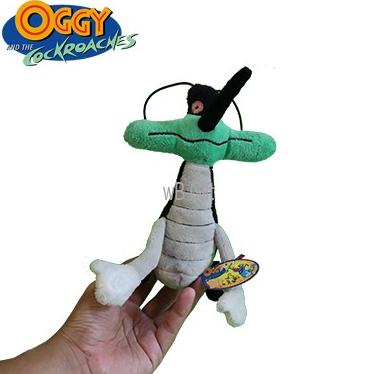 Boneka karakter original Marky 6 inch Oggy and the cockroaches