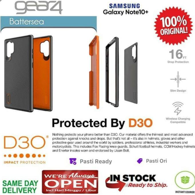Gear4 D3O Battersea Impact Protection Case Samsung Note 10 / 10 Plus