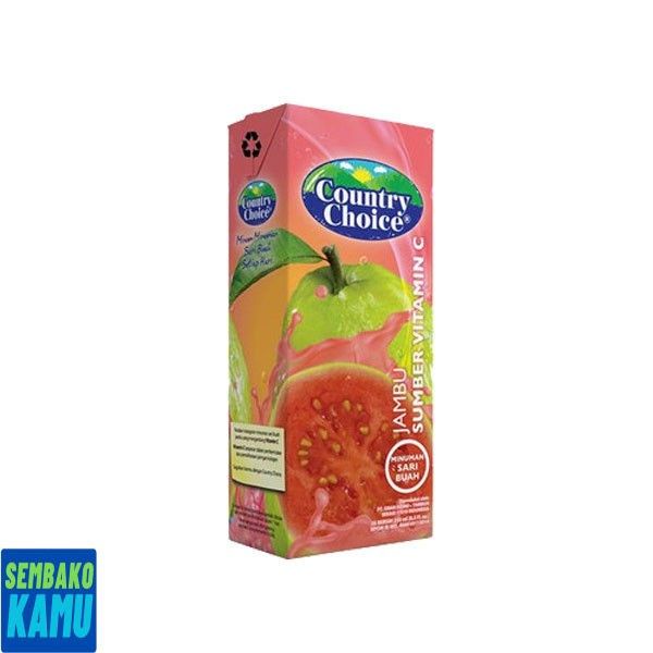 

Country Choice Juice Guava Tp 250 ml - Jus