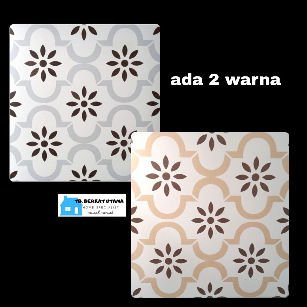 Seller KERAMIK LANTAI TERAS 40X40 MATT HALUS ABU HITAM-CREAM ABU COKLAT- SAAFIA BY MULIA ARETA mul 6