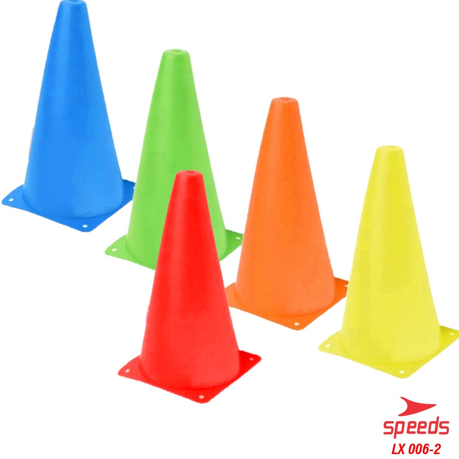 ↓ASQ SATU SET 12 pcs (1 LUSIN) CONE/CONES KUN KERUCUT RAPAT 23 CM UNTUK OLAHRAGA ✿ (Terbaru)