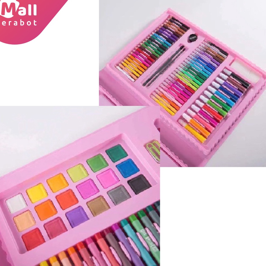 

[♡ N❤QY) Crayon Warna Anak Set 208 & 150 Pcs | Art Full Set | Krayon Mewarnai Anak | Pensil Warna | Perlengkapan Mewarnai Lukis- trendiing..!