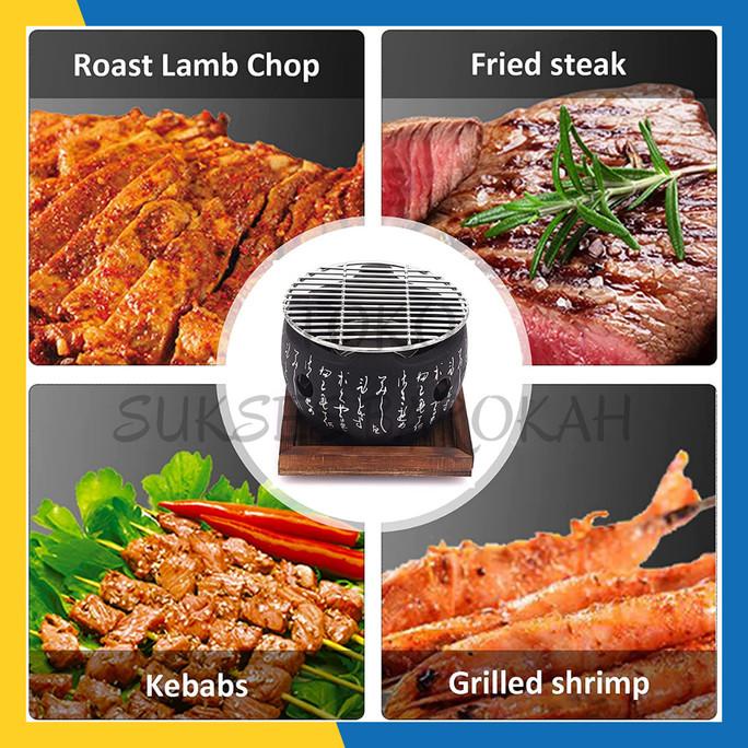 Panggangan Jepang Arang Bbq Japanese Korean Grill Yakitori Hibachi
