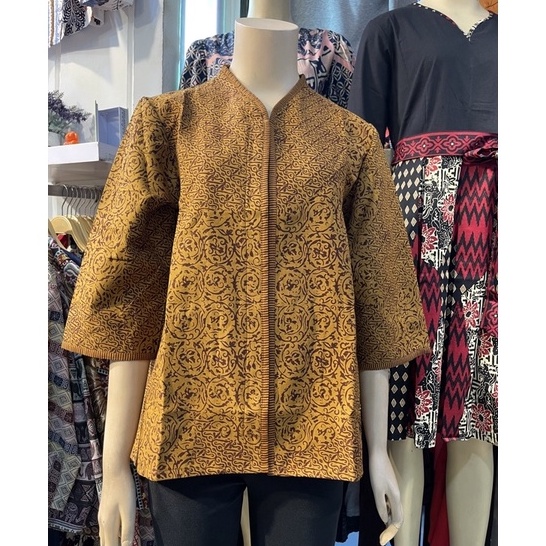Terkini BLOUSE BATIK -ATASAN BATIK - BATIK TRIKOT -  BATIK PREMIUM.