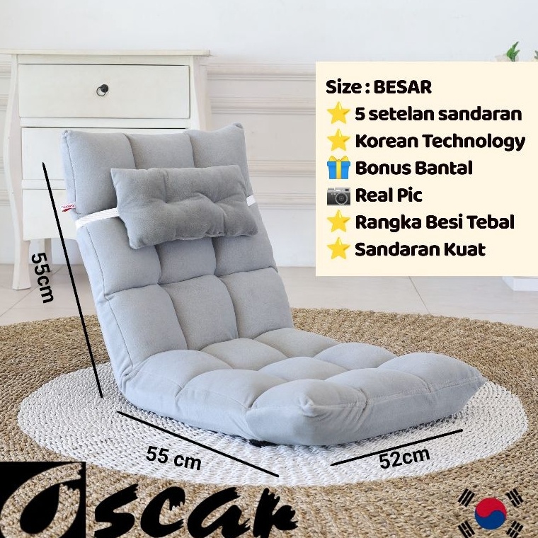Chekout.. ( HARGA PROMO)kursi lipat lesehan, kursi lesehan " OSCAR"