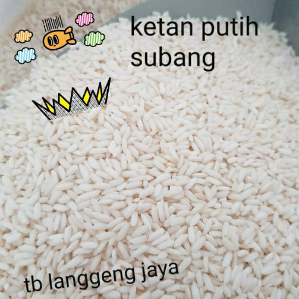 46 KETAN PUTIH SUBANG KETAN THAILAND 1KG - repack 38