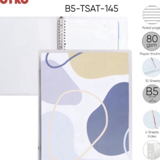 

[YZ♥.S☆) Binder note/Ring binder B5 Joyko ( 1pcs )tervirall..!