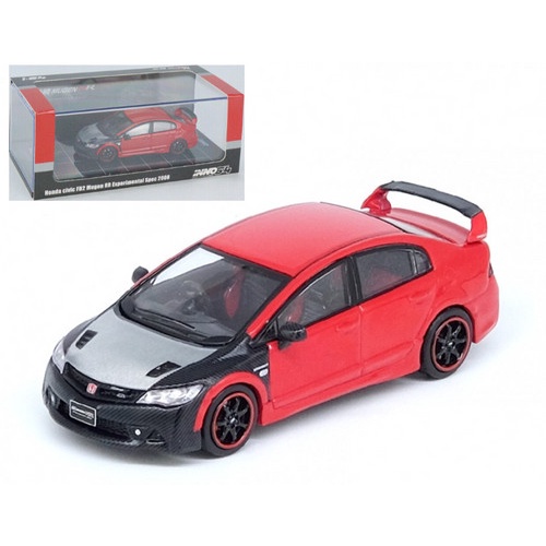 FLASH SALE ID64-FD2R-RRES INNO64 HONDA CIVIC TYPE-RR FD2 MUGEN SPEC 2008 DIECAST TERLARIS