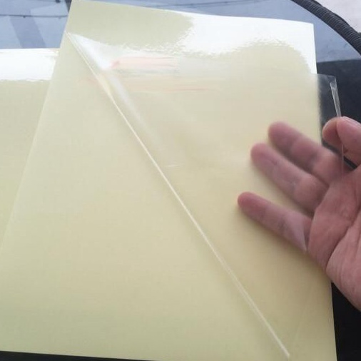 

(XY㊠.6✉) kertas sticker stiker transparan glossy tahan air bisa semua printer dan semua tinta isi 10super.keren.