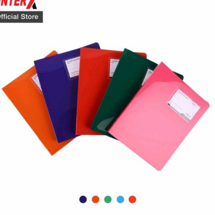 

[SL✯/Q㊖] Clear holder A5 Inter X 20 pocket / dokumen keeper / display album/ amanah!