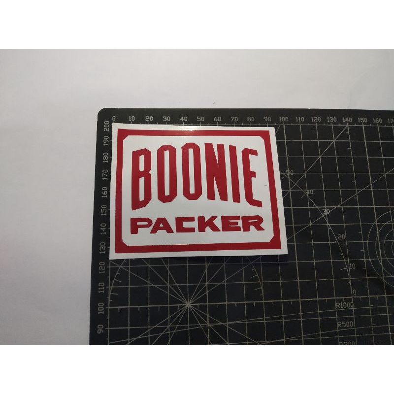 

cutting stiker boonie
