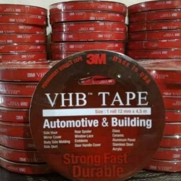 

(RP♥/G✮] Original 3M Double Tape VHB 12mm Super Kuat Super Lengket Tahan Lama- muurah..!