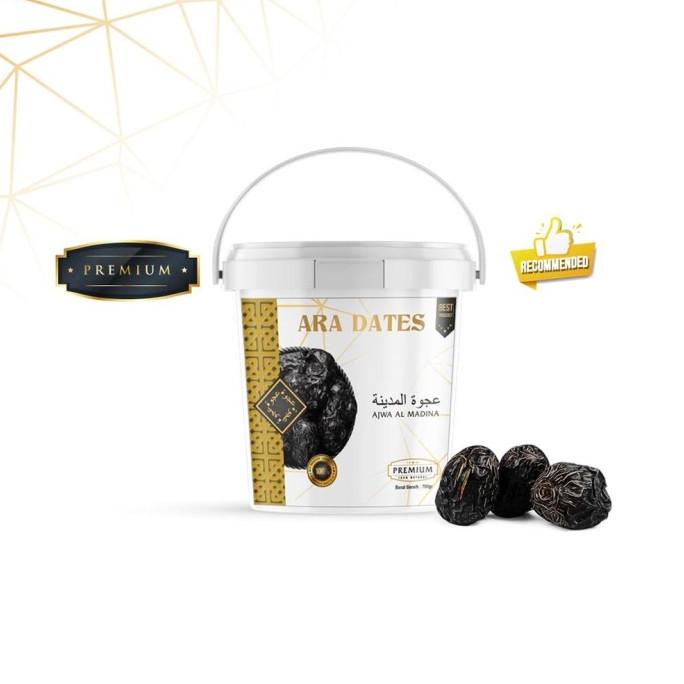 

KURMA AJWA ARA DATES PREMIUM KEMTAN 700GR / KURMA NABI KEMASAN EMBER FITRARAMADAN66