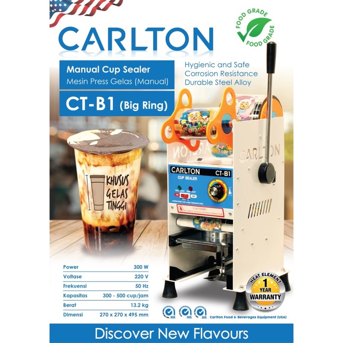 CARLTON CUP SEALER CT-B1