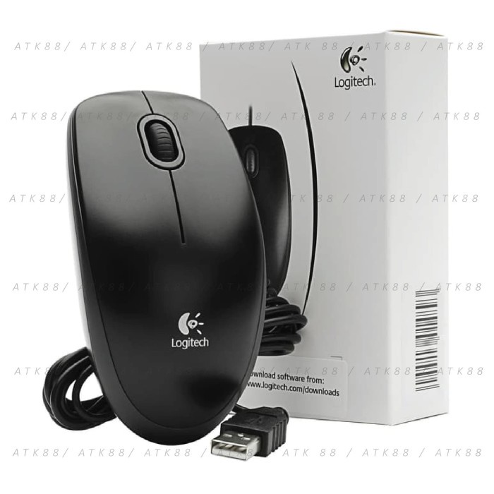 

B100 Optical Mouse Usb - Bla