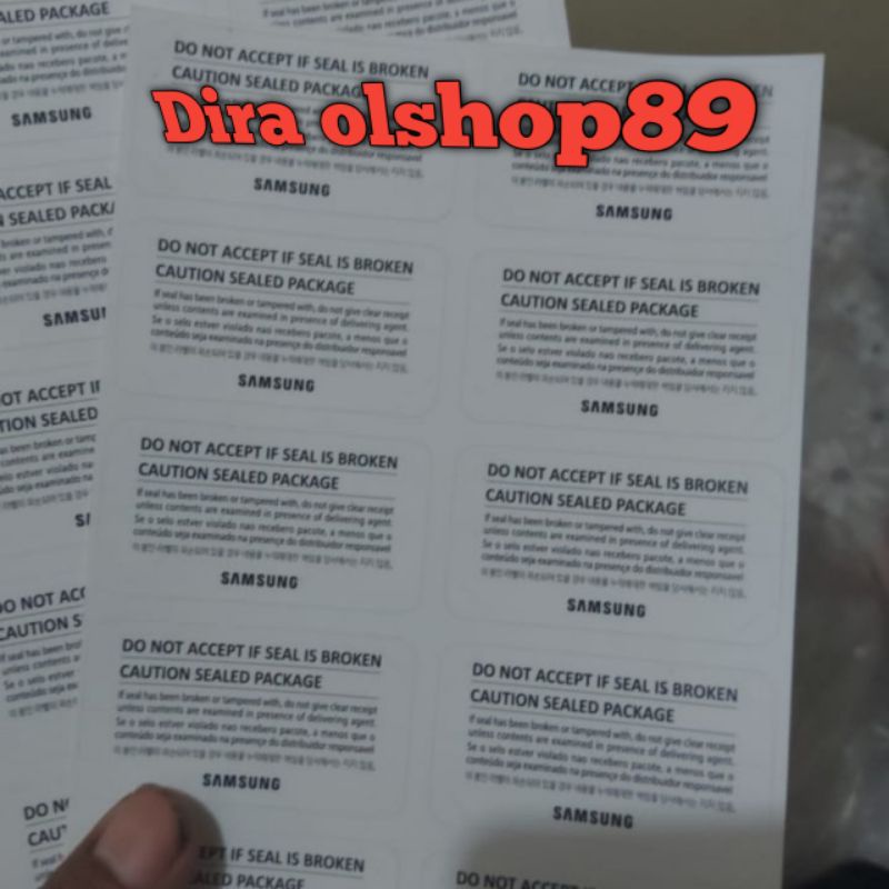 

stiker segel hp Samsungg terbaru.