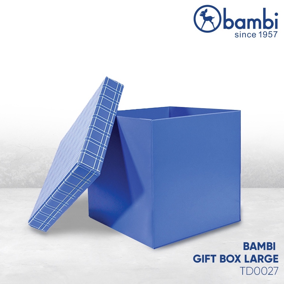 

LKJ-80 Bambi Gift Box Large - TD0027 Kotak Kado/ Box Kado/ Box Storage T8T