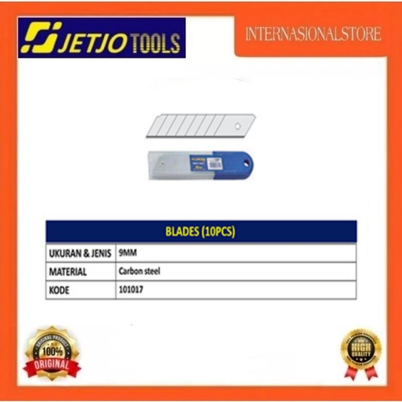 

ISI PISAU SILET 9MM JETJOTOOLS 101017