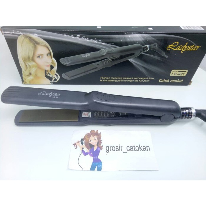 Jualan Catokan Ls - 821 Anion Hair Iron , Catokan Lamoode , Ladystar Ls768 Gilaa